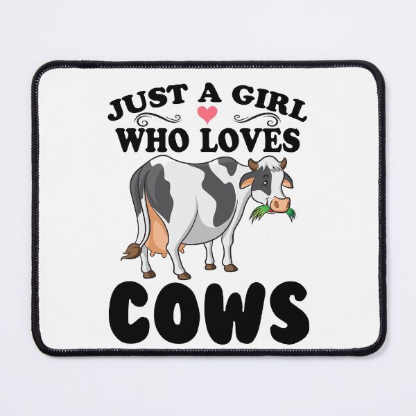 Item preview, Cow Just A Girl Who Loves Cows Farmer Butcher Milk designed and sold by reginaturner.