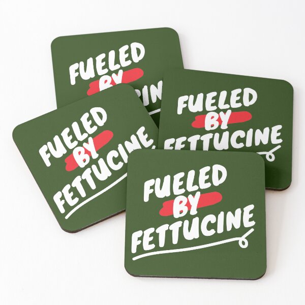 Item preview, Fueled By Fettuccine - Funny Italian Pasta Saying designed and sold by HungryDino.