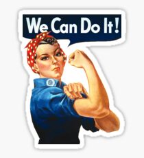 Rosie the Riveter Sticker