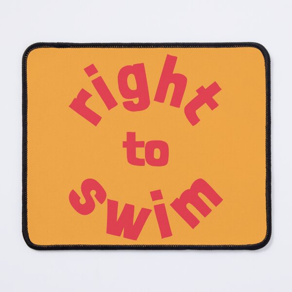 Item preview, Right To Swim Coral Pink designed and sold by cashewdays.