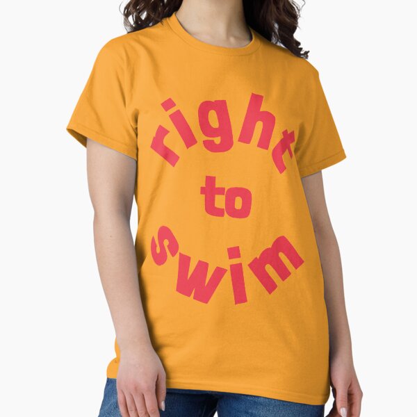 Item preview, Right To Swim Coral Pink designed and sold by cashewdays.
