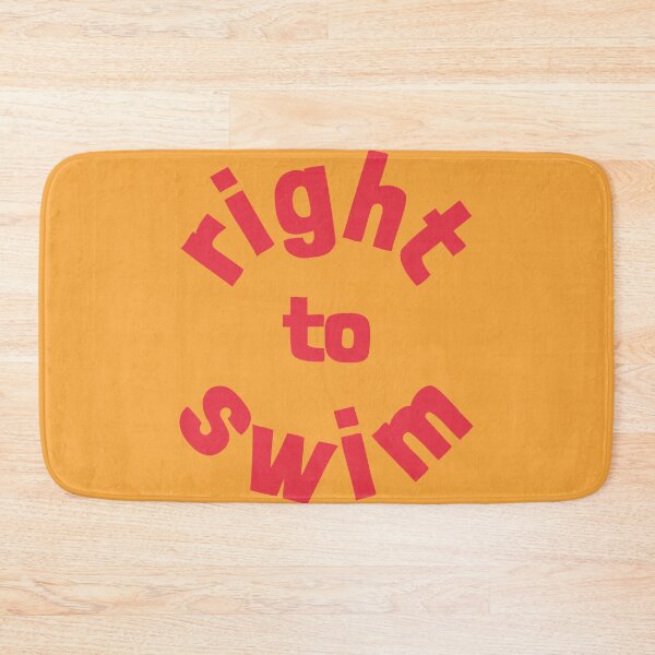 Item preview, Right To Swim Coral Pink designed and sold by cashewdays.