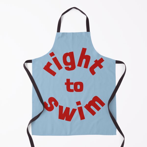 Item preview, Right To Swim Dark Red designed and sold by cashewdays.