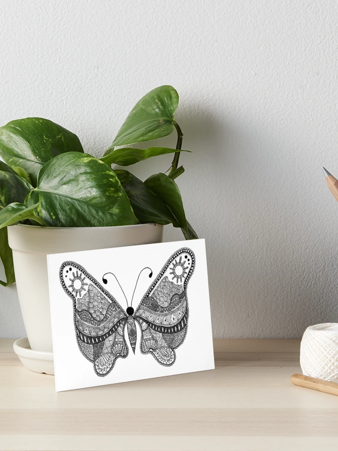 Butterfly Zentangle 2.0