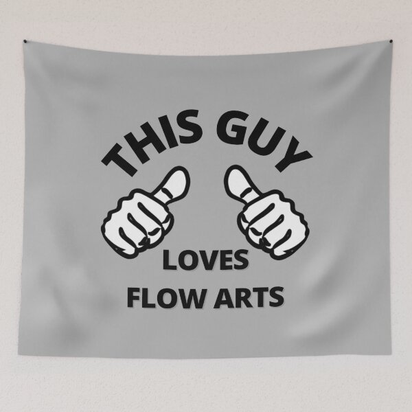 Item preview, This Guy Loves Flow Arts  designed and sold by KreativeLaedy.