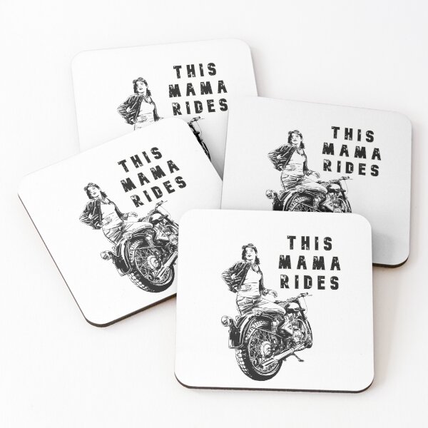 Item preview, This Mama Rides, for the woman biker! designed and sold by KathteeDesign.