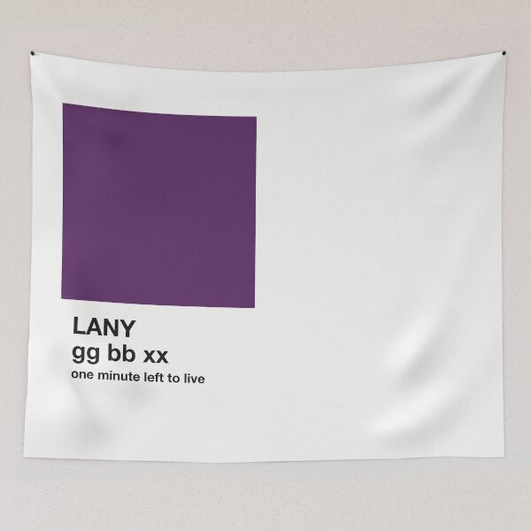 Item preview, Fan Art / LANY / gg bb xx / one minute left to live designed and sold by queenofdisastar.