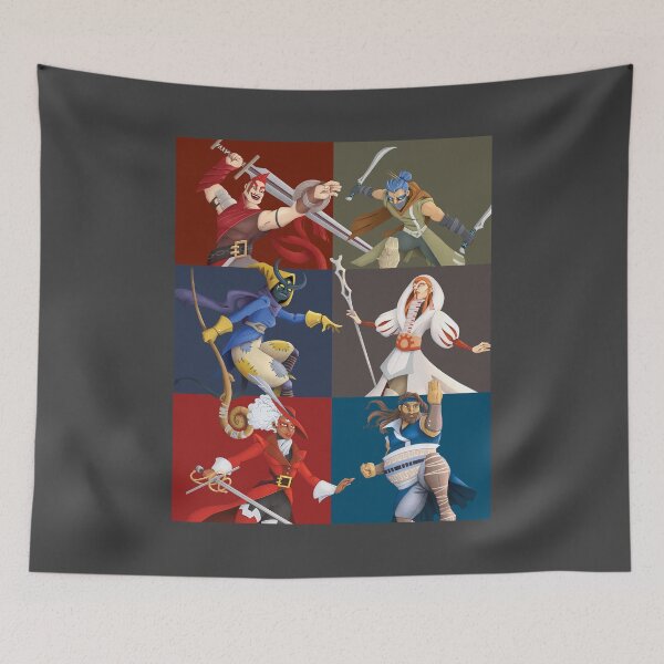 Item preview, Warriors of light 2.0 designed and sold by marcusgilroy.