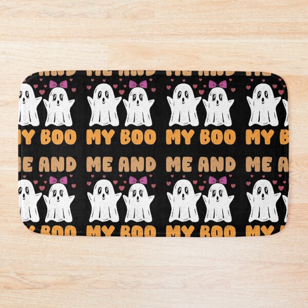 Item preview, Me And My Boo | Cute Halloween Ghost Couple designed and sold by GravitiTees.