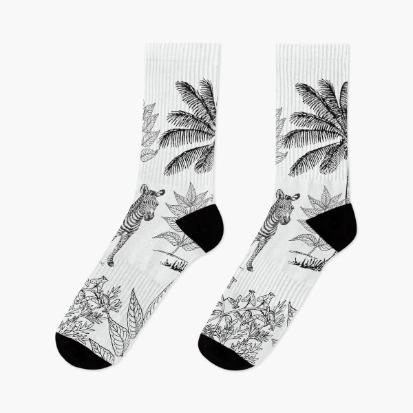 Item preview, Botanical Zebra Pattern  designed and sold by MarcSabuncu.