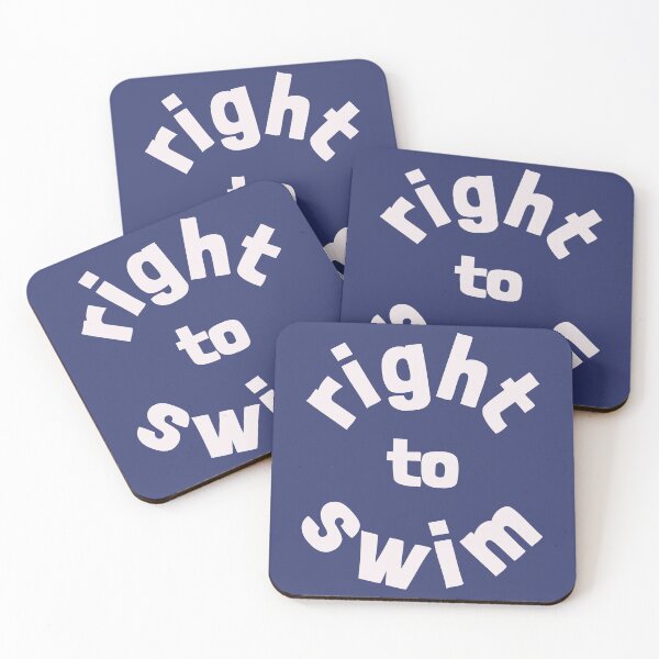 Item preview, Right To Swim Off-White designed and sold by cashewdays.