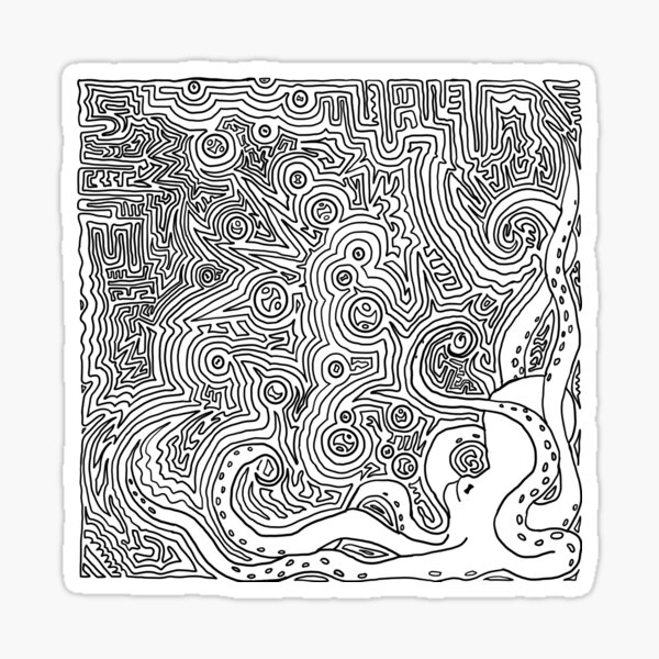 A Friend In The Sea Sticker