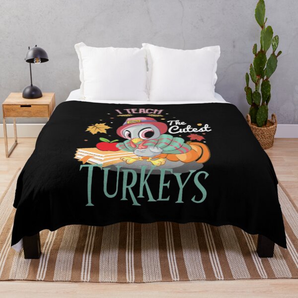 Item preview, I Teach The Cutest Turkeys T-ShirtI Teach The Cutest Turkeys, Funny Thanksgiving Teacher, women thanksgiving Gift designed and sold by shopnamokla.