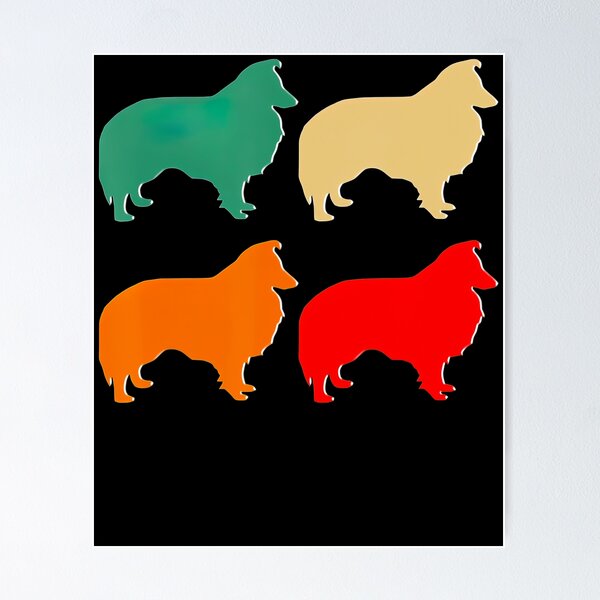 Artikelvorschau, Sheltie Geschenk für Hundeliebhaber Retro Sheltie T-Shirt Vintage Sheltie entworfen und verkauft von BargerStore.