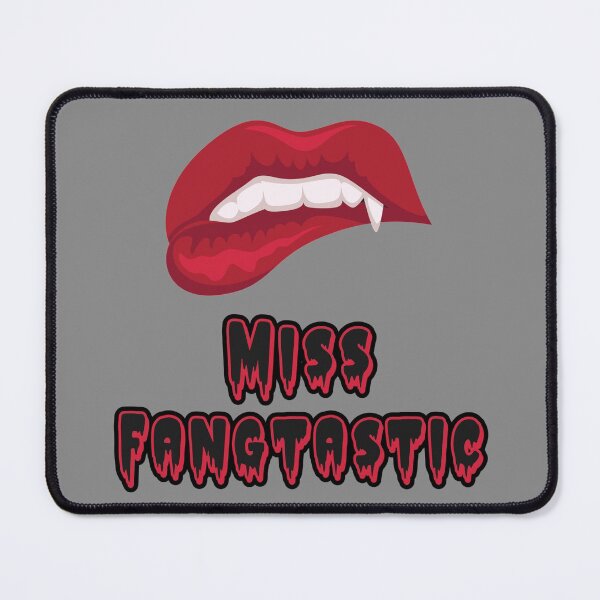 Item preview, Her Name Is Miss Fangtastic designed and sold by SewnMemories.