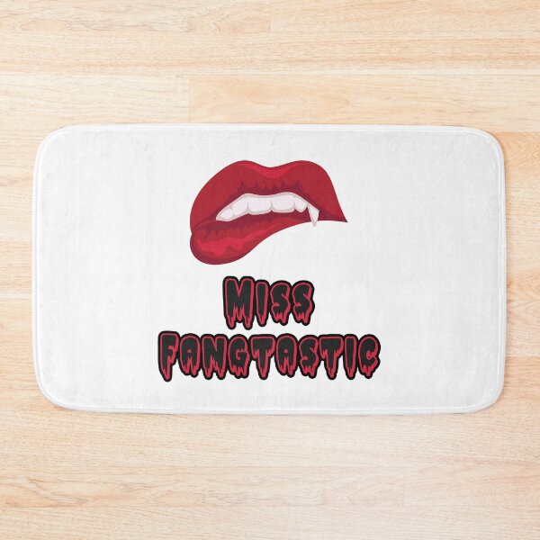 Item preview, Her Name Is Miss Fangtastic designed and sold by SewnMemories.