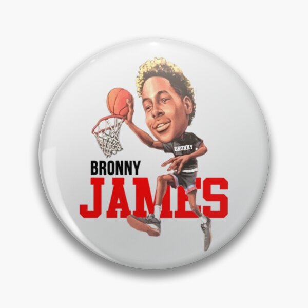 Item preview, Bronny James First Dunk Warm Up Lebron Basketball designed and sold by BkaleGrant.