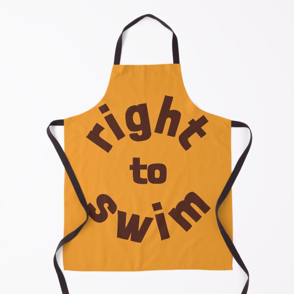 Item preview, Right To Swim Brown designed and sold by cashewdays.