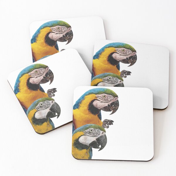 Item preview, Blue-yellow macaw designed and sold by obscurite.