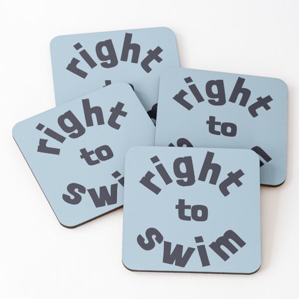 Item preview, Right To Swim Navy Blue designed and sold by cashewdays.