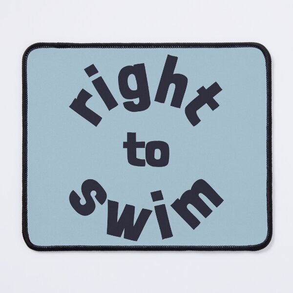 Item preview, Right To Swim Navy Blue designed and sold by cashewdays.