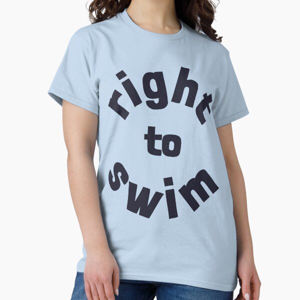 Item preview, Right To Swim Navy Blue designed and sold by cashewdays.