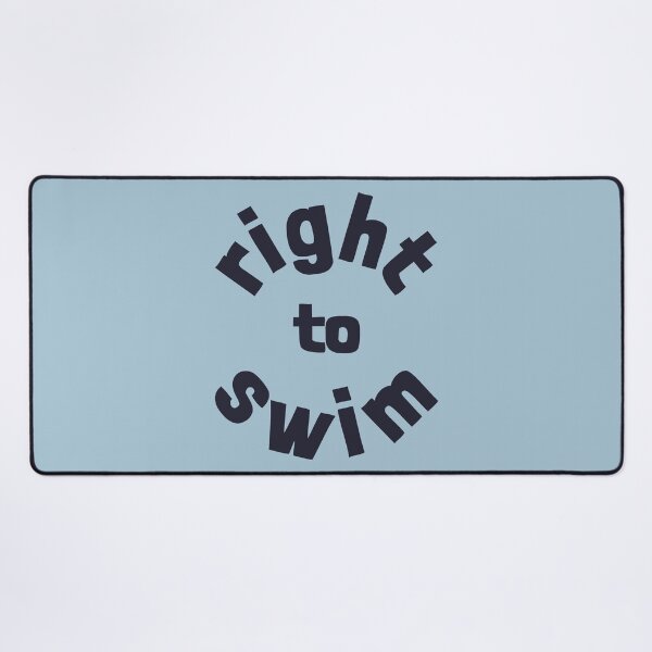 Item preview, Right To Swim Navy Blue designed and sold by cashewdays.