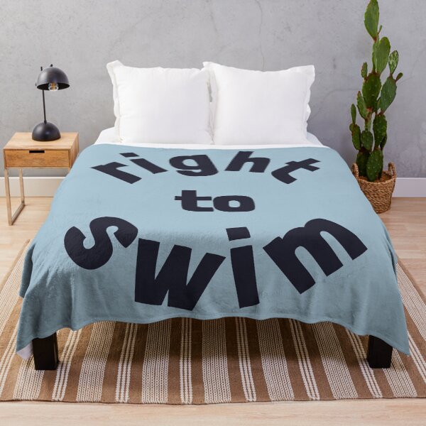 Item preview, Right To Swim Navy Blue designed and sold by cashewdays.