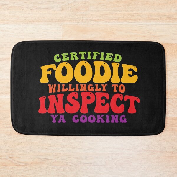 Item preview, Certified Foodie Willing To Inspect Ya Cooking ( Funny Foodie Joke ) designed and sold by WULFLAND ARTS.