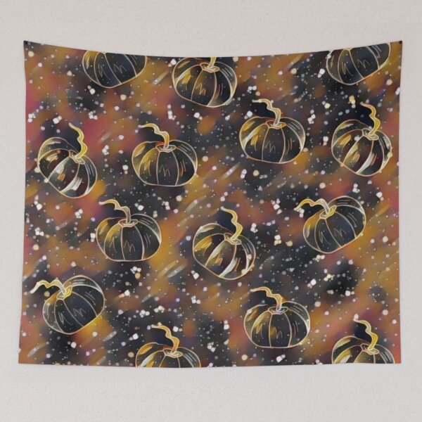 Item preview, Dotted Pumpkin Patch/ Fall Pumpkins designed and sold by Designs By YL.