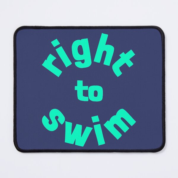 Item preview, Right To Swim Mint Green designed and sold by cashewdays.