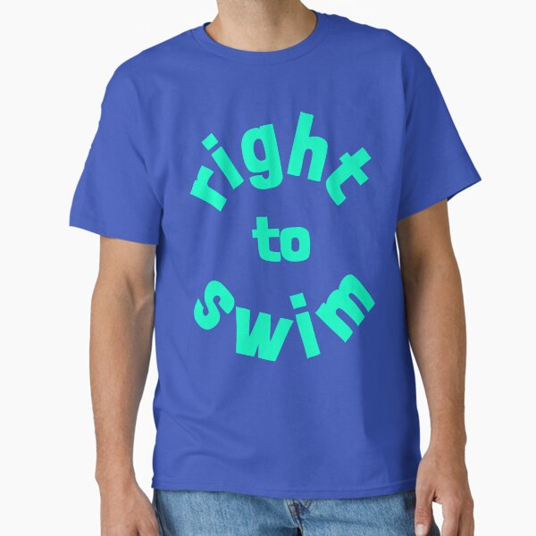 Item preview, Right To Swim Mint Green designed and sold by cashewdays.