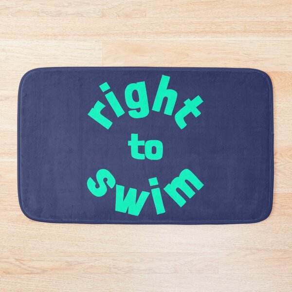 Item preview, Right To Swim Mint Green designed and sold by cashewdays.