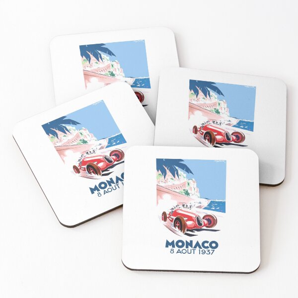 Item preview, 1937 MONACO Grand Prix Racing Poster designed and sold by retrographics.