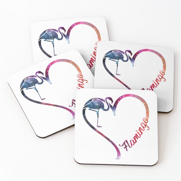 Item preview, Animal Heart Flamingo Galaxy designed and sold by luytkaka.