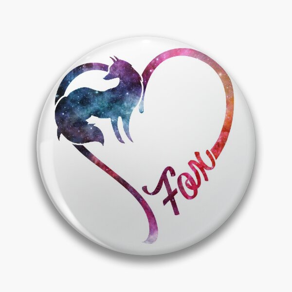Item preview, Animal Heart Fox Galaxy designed and sold by luytkaka.