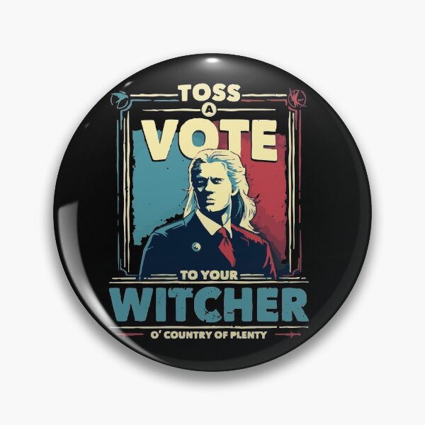 Item preview, Toss Vote To Your Witcher  Tshirt -  Wild Hunt Sticker - Geralt Funny Tshirt designed and sold by septee.