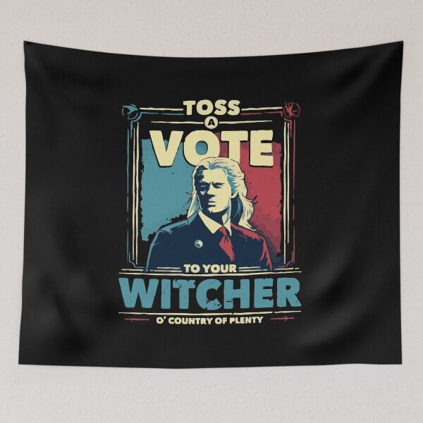 Item preview, Toss Vote To Your Witcher  Tshirt -  Wild Hunt Sticker - Geralt Funny Tshirt designed and sold by septee.