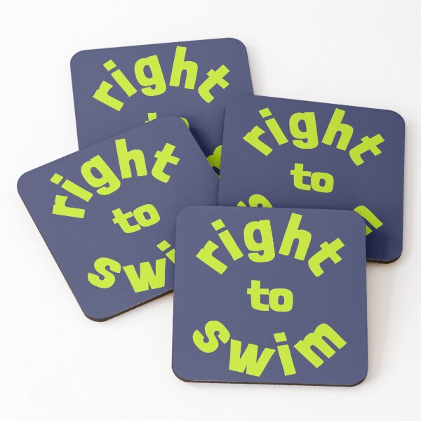 Item preview, Right To Swim Lemon Yellow designed and sold by cashewdays.