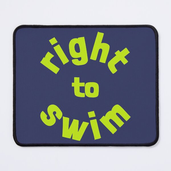 Item preview, Right To Swim Lemon Yellow designed and sold by cashewdays.