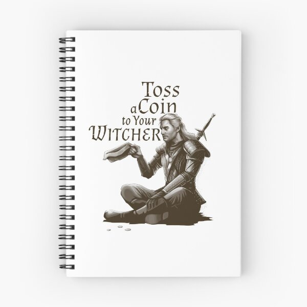 Item preview, Toss A Coin To Your Witcher Tshirt -  Wild Hunt Sticker - Geralt Funny Tshirt designed and sold by septee.