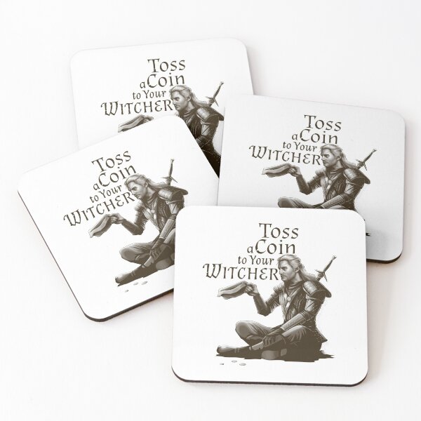 Item preview, Toss A Coin To Your Witcher Tshirt -  Wild Hunt Sticker - Geralt Funny Tshirt designed and sold by septee.
