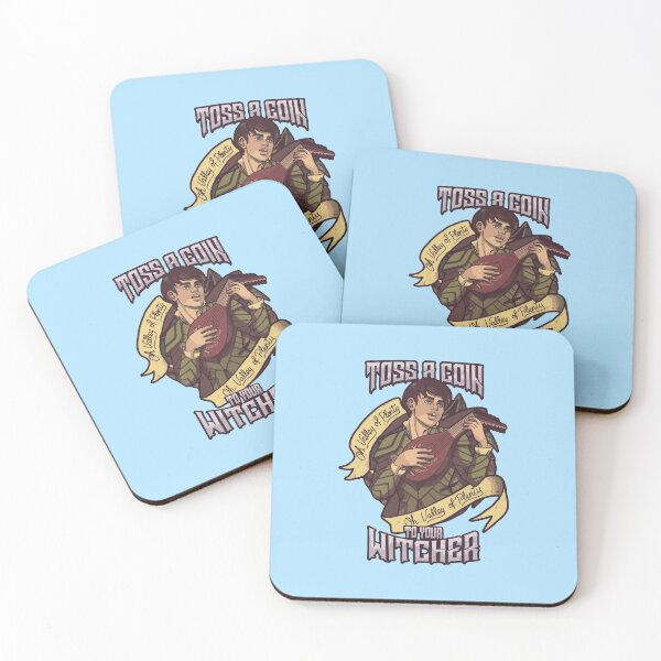 Item preview, Toss A Coin To Your Witcher Tshirt -  Wild Hunt Sticker - Geralt Funny Tshirt designed and sold by septee.
