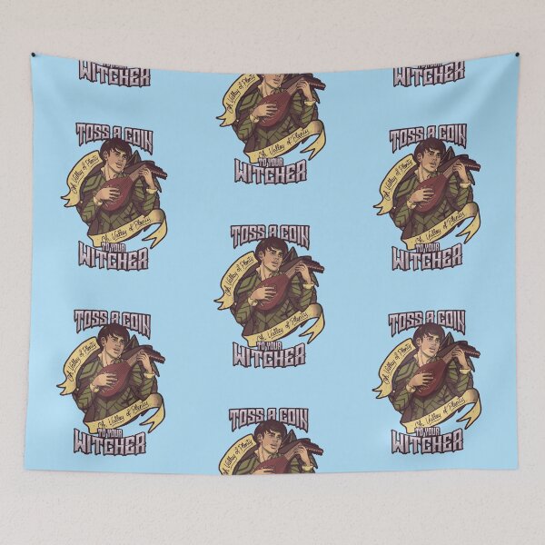 Item preview, Toss A Coin To Your Witcher Tshirt -  Wild Hunt Sticker - Geralt Funny Tshirt designed and sold by septee.