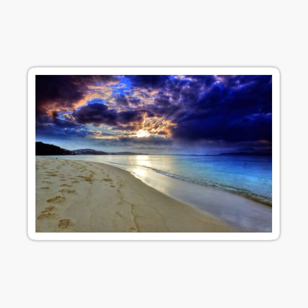 Nelson Bay Sunset 2 Sticker