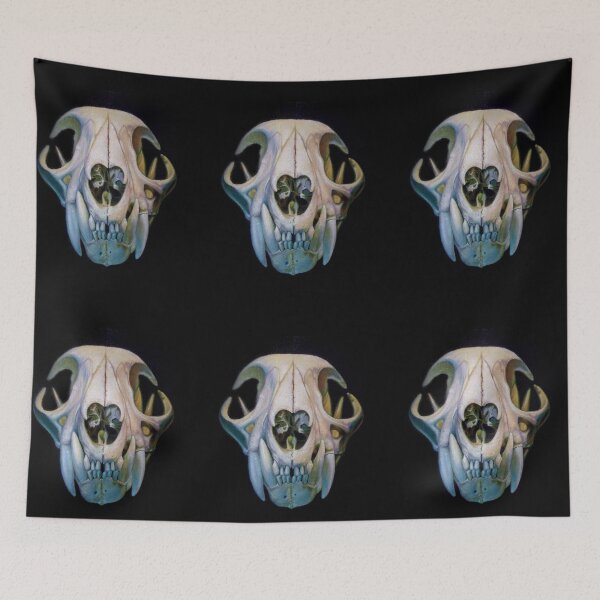 Item preview, bobcat skull designed and sold by Dvf1973.