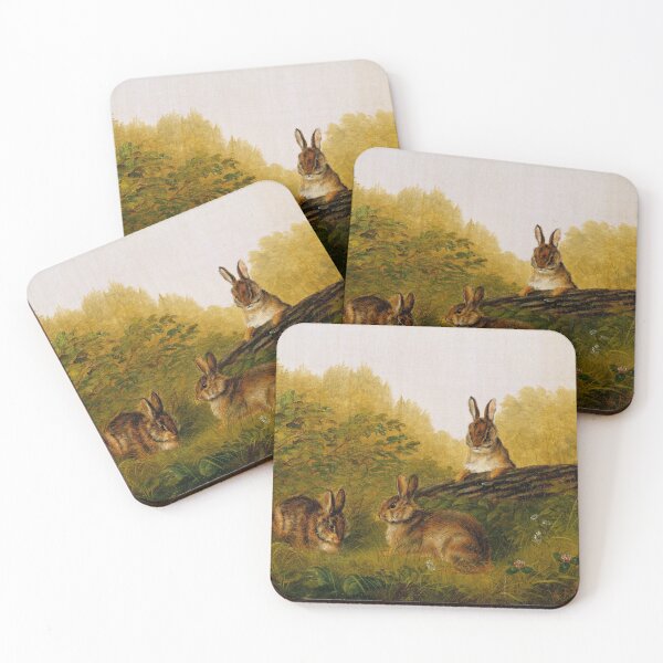 Item preview, Rabbits on a Log by Arthur Fitzwilliam Tate (1897) - restored designed and sold by I Am Skye With An E.