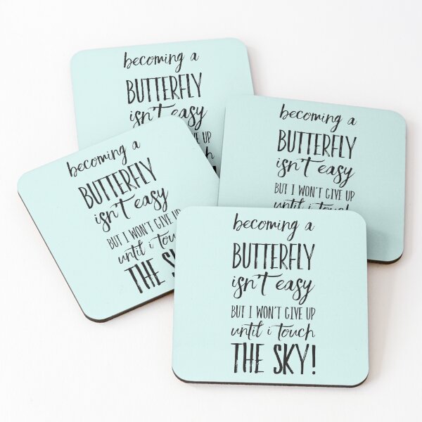 Item preview, Becoming A Butterfly Isn't Easy designed and sold by CreativeSoul7.
