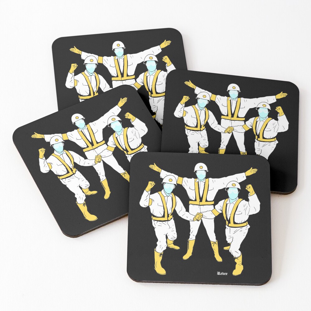 Item preview, Coasters (Set of 4) designed and sold by HotBoxCrew.