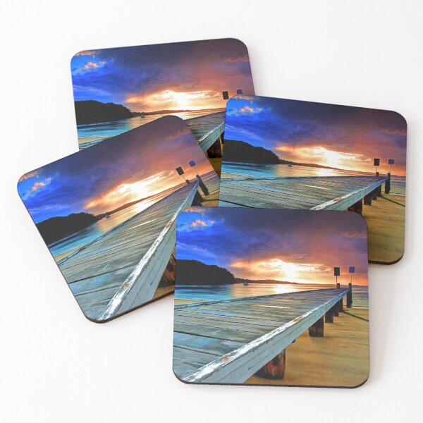 Item preview, Little Beach Aglow - Artistic designed and sold by Centralian Images.